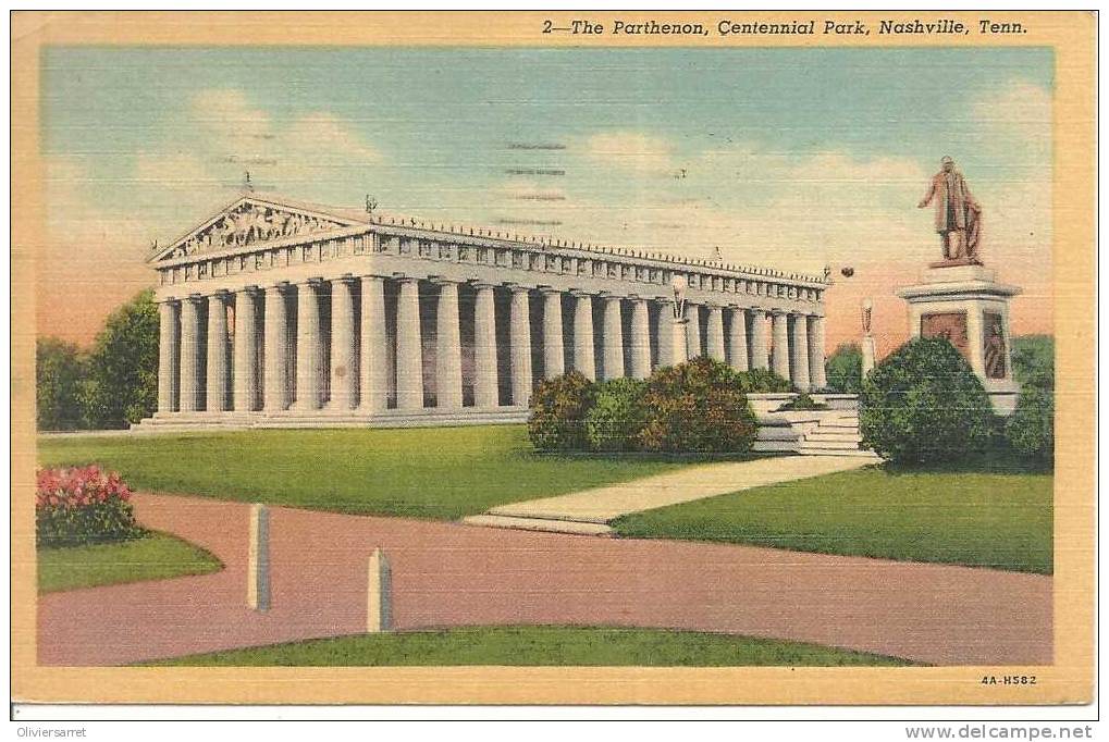 The Parthenon Centennial Park Nashville Tenn - Other & Unclassified