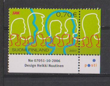 Finland 2007 MNH - Unused Stamps