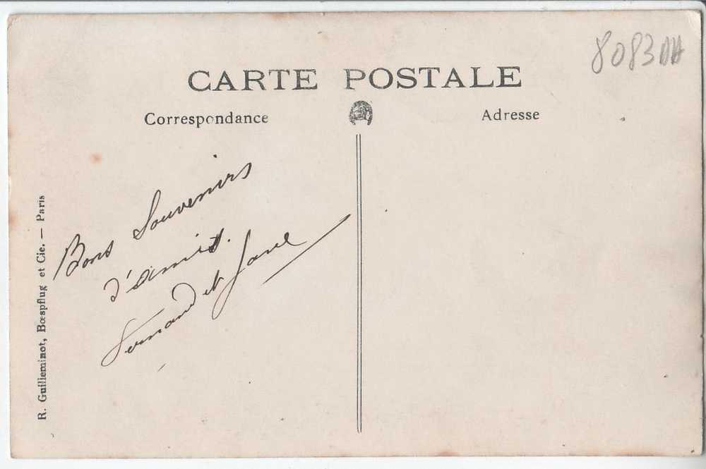 CARTE PHOTO Funérailles ? Foule à Localiser 1920s ¤ GUILLEMINOT Peu Commun ¤8083AA - Funerali