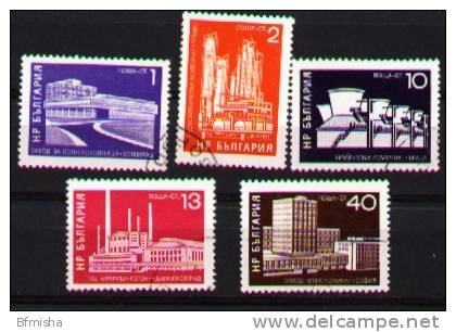 Bulgaria 1971 MI 2123-2127 CTO VF - Used Stamps