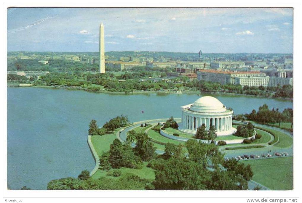 UNITED STATES - Washington DC, Panorama View, Year 1971, No Stamps - Washington DC