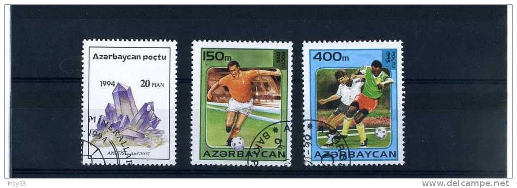 - AZERBAÏDJAN . TIMBRES  OBLITERES - Azerbaïdjan