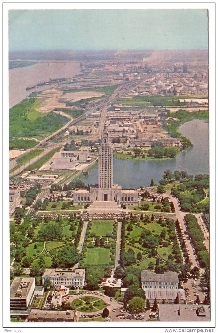 UNITED STATES - Baton Rouge, General View, No Stamps - Baton Rouge