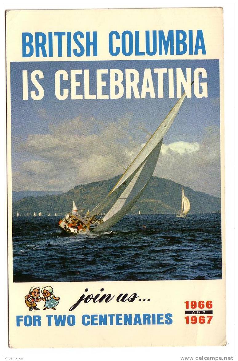 CANADA - Sailboat, Year 1966/67 - Vancouver