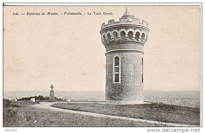 626-Mantes La Ville-Yvelines-France-Environs De Mantes-Follaiville-La Tour Duval-Nouveau-1910-1920c. - Mantes La Ville