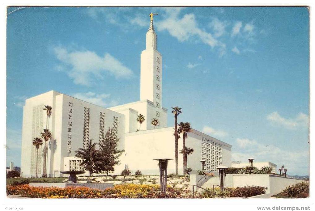 UNITED STATES - Los Angeles, Chursh Of Jesus Christ, Year 1968 - Los Angeles