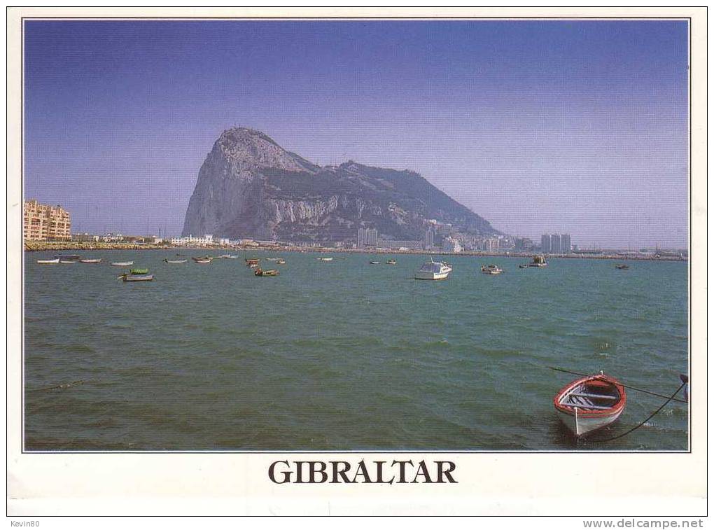 GIBRALTAR El Penon Cpm Couleur - Gibraltar