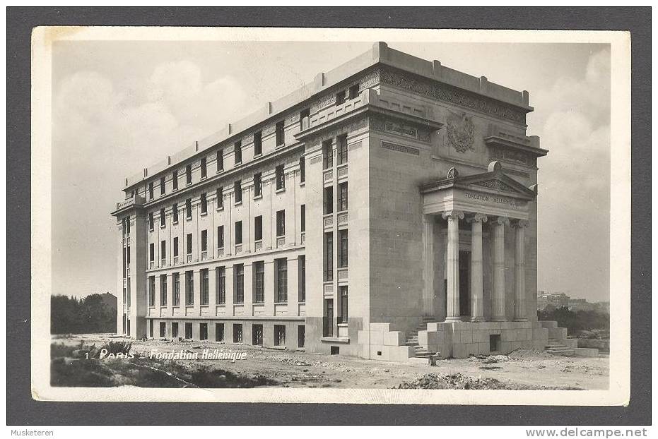 France CPA Paris - Fondation Hellénique 1932 Veritable Real Echte Photo - Educazione, Scuole E Università