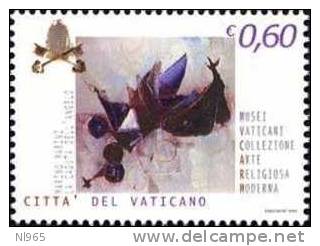 STATO CITTA´ DEL VATICANO - VATIKAN STATE - GIOVANNI PAOLO II ANNO 2004 - MUSEI VALORI 4 - NUOVI MNH ** - Neufs