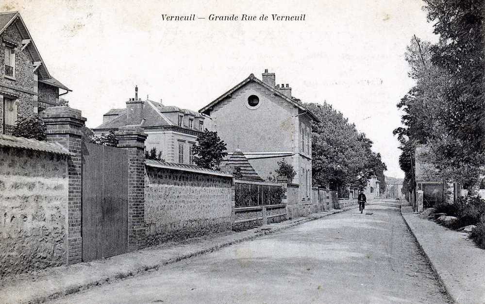 78 VERNEUIL GRANDE RUE DE VERNEUIL - Verneuil Sur Seine