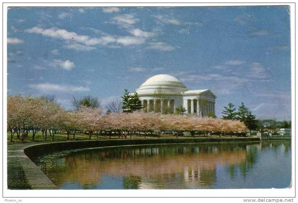 UNITED STATES - Washington DC, Thomas Jefferson Memorial, Year 1963, No Stamps - Washington DC