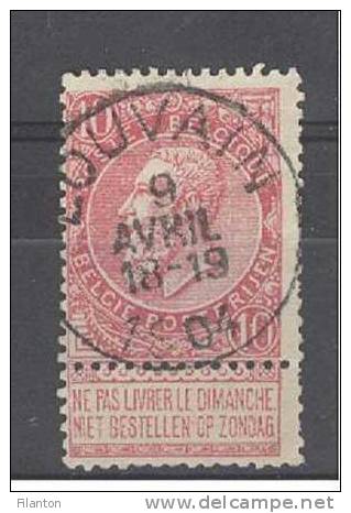 BELGIE - OBP Nr 58  - Cachet  "LOUVAIN"  (ref. 799) - 1893-1900 Thin Beard