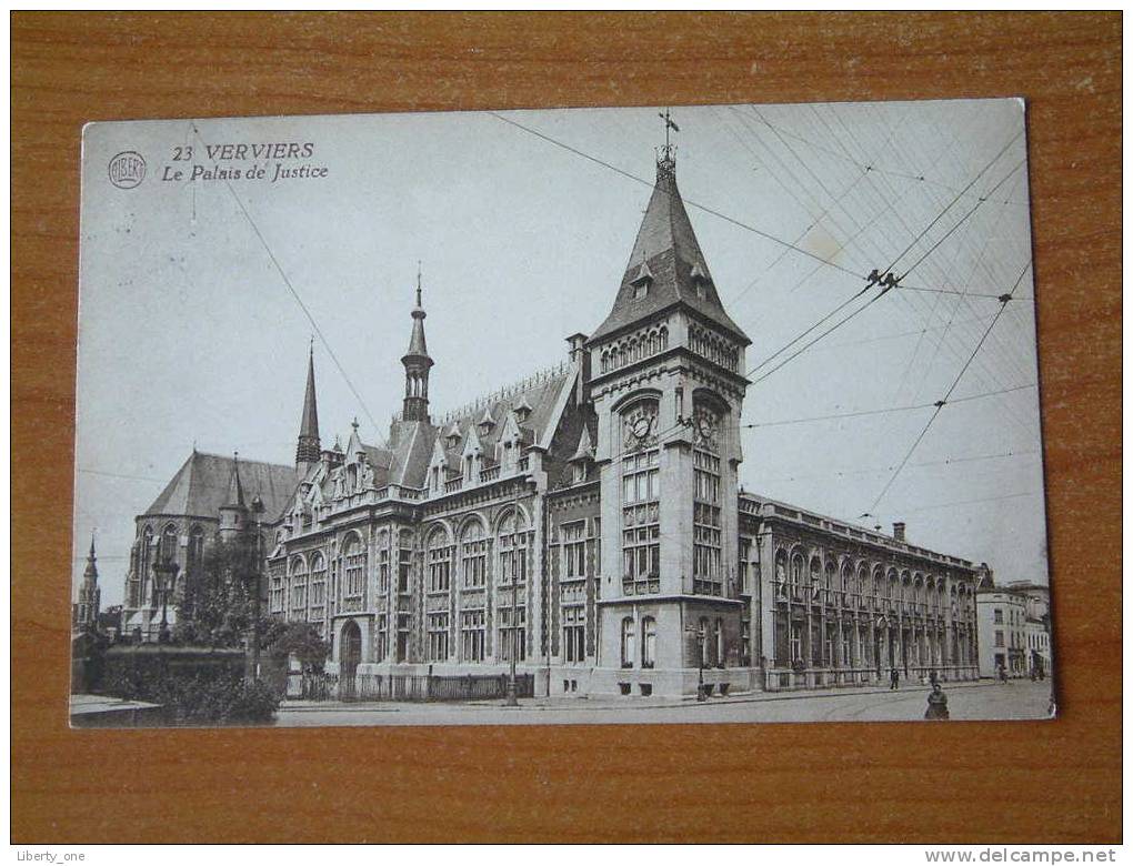 Le Palais De Justice - Verviers / Anno 1924 ( Zie Foto Voor Details ) !! - Verviers