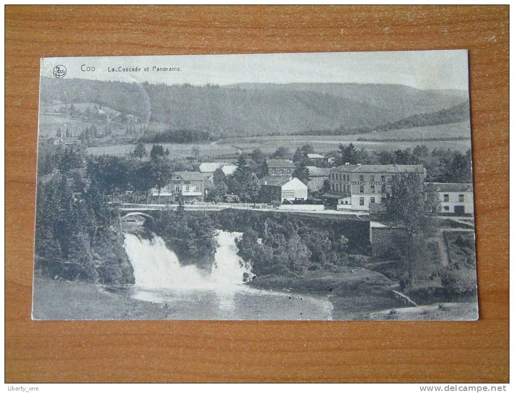La Cascade Et Panorama COO / Anno 1925 ( Zie Foto Voor Details ) !! - Trois-Ponts