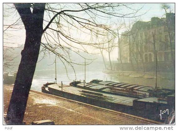 Paris - Peniches Sur La Seine   (15233) - Houseboats