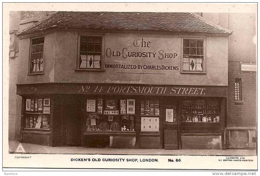 C-LONDON-DICKEN'S OLD CURIOSITY SHOP  N 66 - Winkels