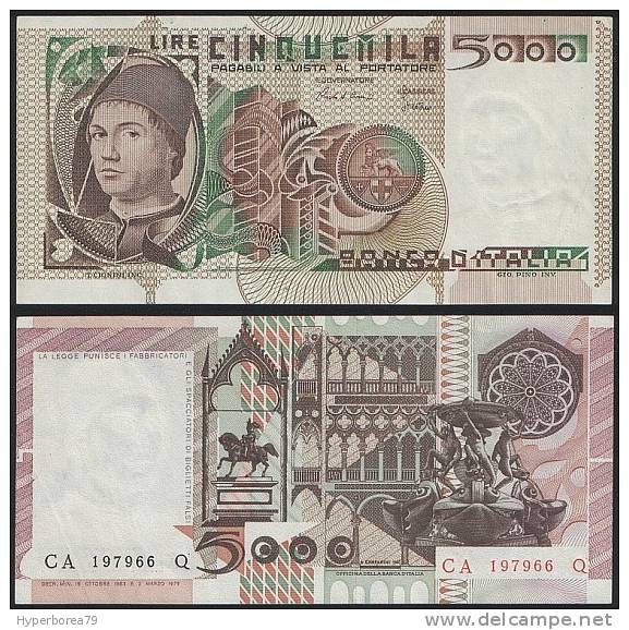 Italy P 105 C - 5000 5.000 Lire 19.10.1983 - AUNC - 5000 Lire