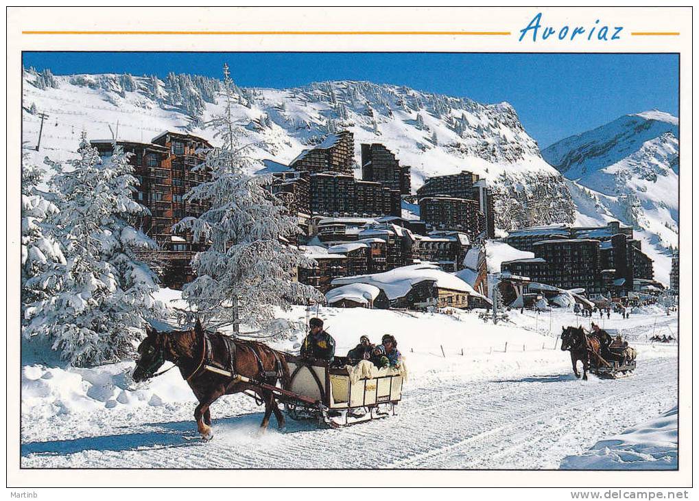 AVORIAZ  Promenade En Traineau - Avoriaz