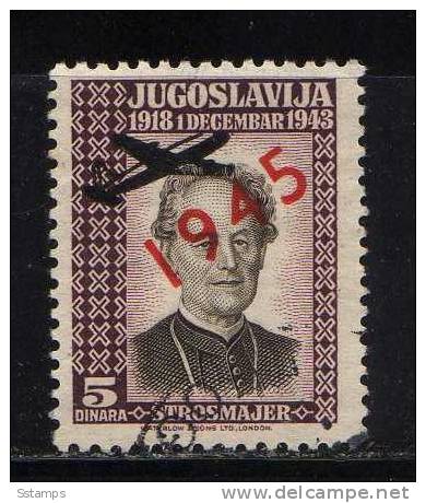 U-43 JUGOSLAVIA CROAZIA    LONDON EXILIO PERSONS  STROSMAJER   USED - Used Stamps