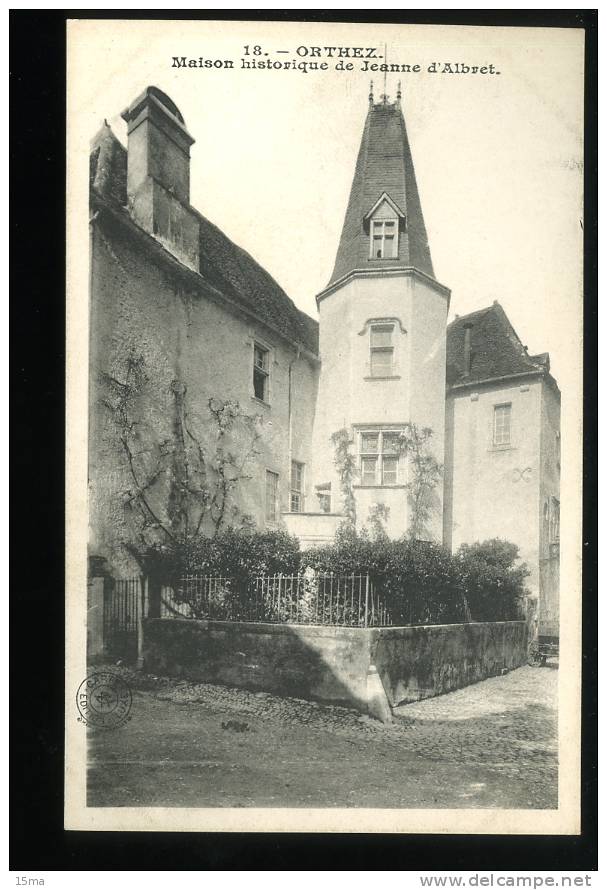 Orthez Pyrénées Atlantiques 18 Maison Historique De Jeanne D'Albret - Orthez