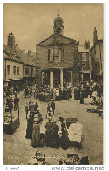 WHITBY MARKET PLACE 1920s   Y813 - Whitby