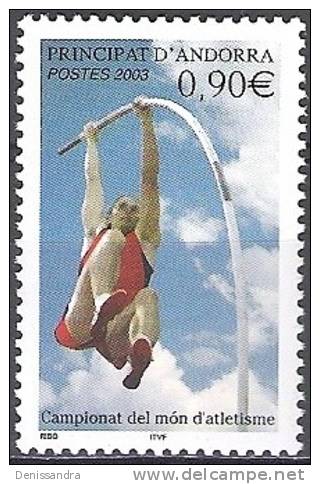 Andorre Français 2003 Michel 604 Neuf ** Cote (2017) 3.60 Euro Championnats Du Monde D'Athlétisme Paris - Unused Stamps