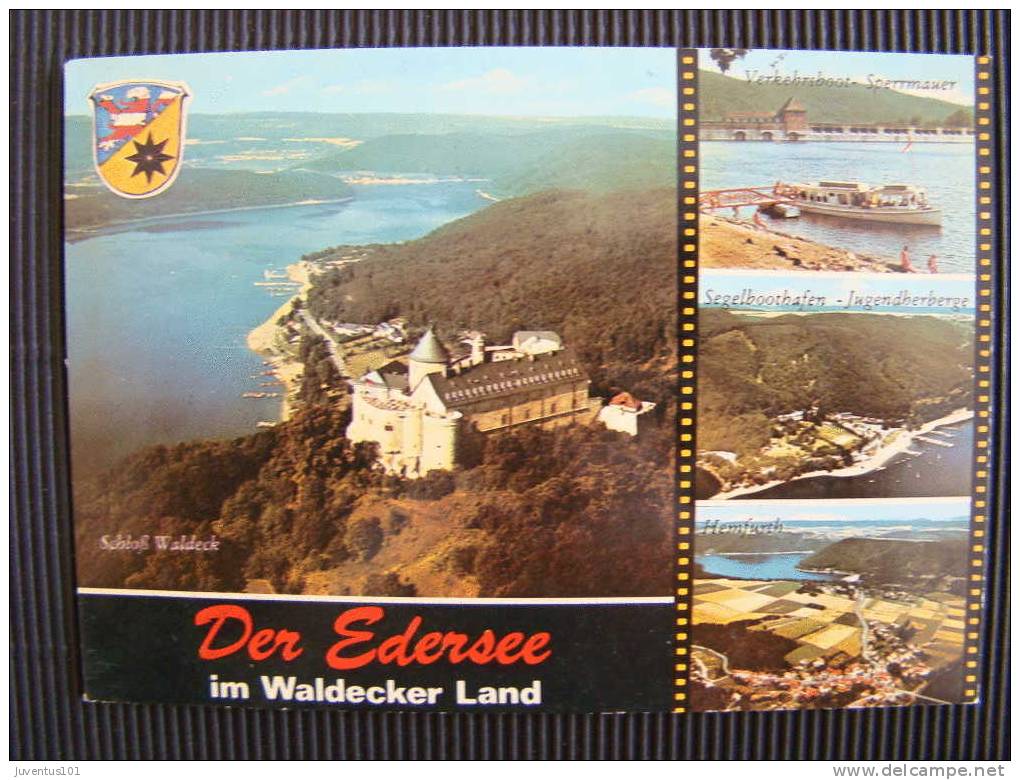CPSM ALLEMAGNE-Der Edersee Im Waldecker Land - Waldeck