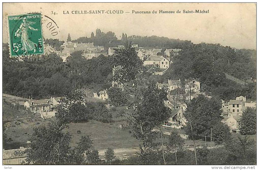 78 , LA CELLE ST CLOUD , Panorama Du Hameau De St Michel  , *3913 - La Celle Saint Cloud