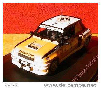 RENAULT 5 TURBO TOUR DE CORSE 1982 1/43 RAGNOTTI RALLYE ELIGOR HACHETTE - Eligor