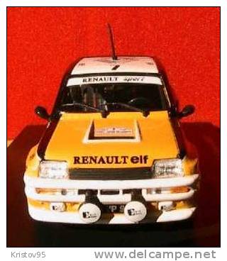 RENAULT 5 TURBO TOUR DE CORSE 1982 1/43 RAGNOTTI RALLYE ELIGOR HACHETTE - Eligor