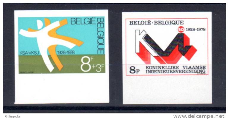 1978, Vlaams Ingenieursvereniging,étudiants Catholiques  1911 Et 1919**  N D - Autres & Non Classés