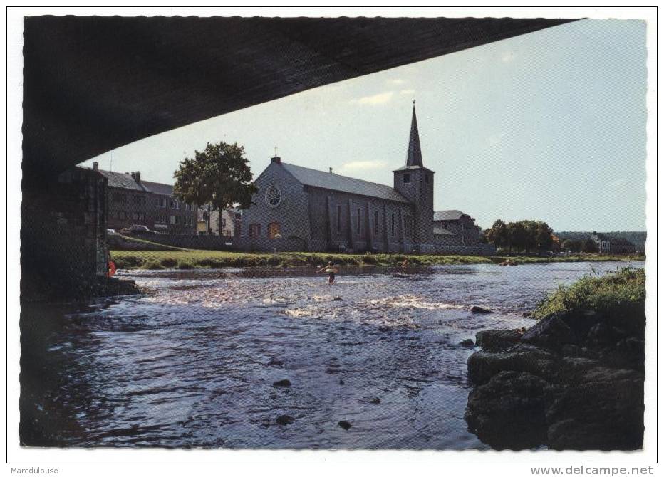 Hotton. L´église Et L´Ourthe. De Kerk En De Ourthe. Timbre - Postzegel N° 926. - Hotton