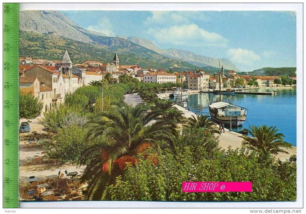 Jugoslawien, Makarska Gel.27.05.1984 - Jugoslawien