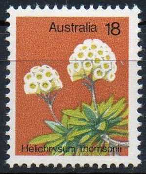Australia 1975 Wild Flowers 18c Helichrysum Thomsonii MNH - Neufs