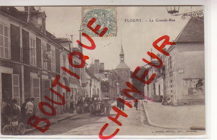 FLOGNY LA GRANDE RUE - Flogny La Chapelle