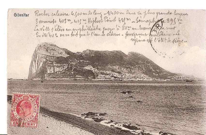 GIBRALTAR ET SON ROCHER REF 18019 - Gibraltar