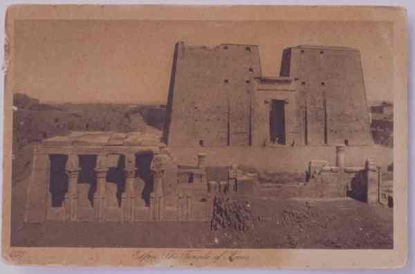 EGYPT / EGYPTE - Edfou - Temple Of Horus - Vintage Postcard Pre-1940 - Lehnert & Landrock - Other & Unclassified