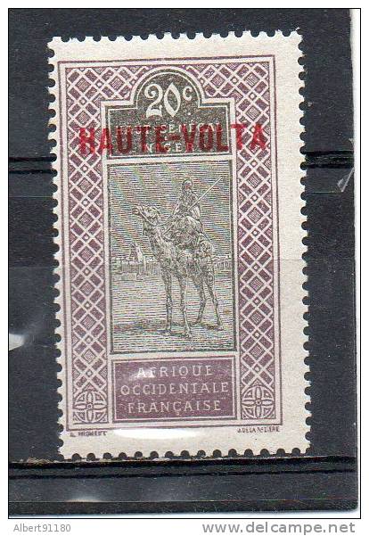 HAUT - VOLTA 20c Violet Brun Gris 1920 N°7 - Other & Unclassified