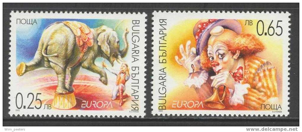 Europa CEPT 2002: Bulgarije / Bulgarie / Bulgaria / Bulgarien ** - 2002