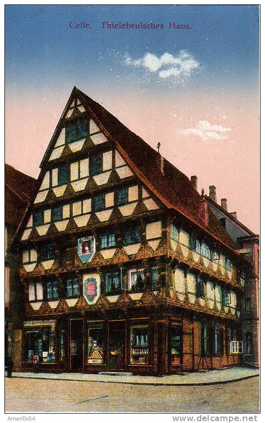 RAR CELLE -- Thielebeulsches Haus Um 1910 - Celle