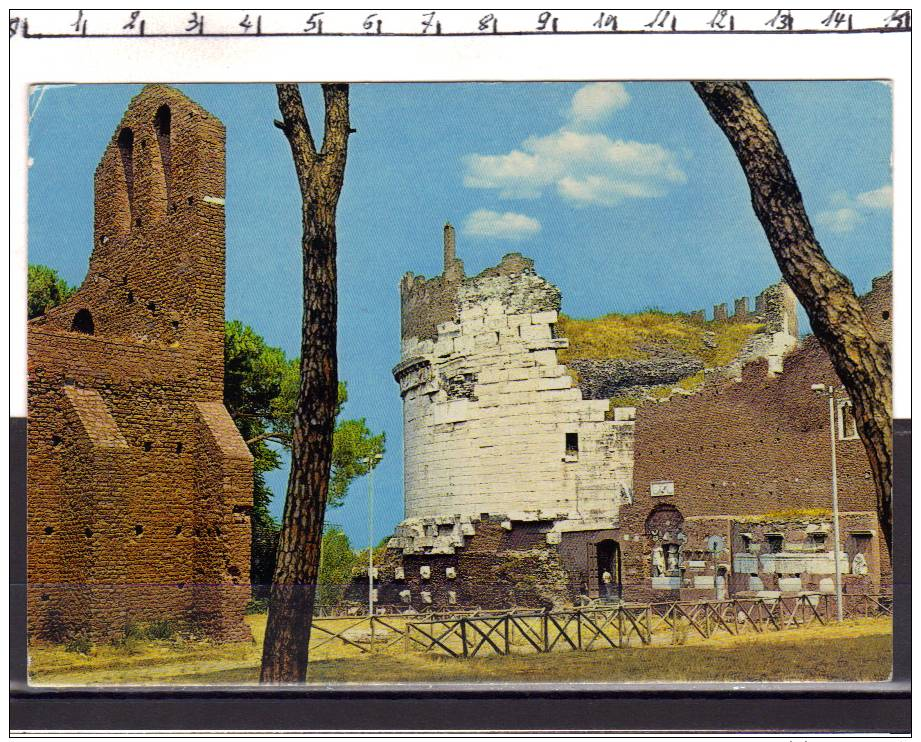 Via Appia Antica Casa Di Cecilia Metella Antike Appia Strasse C Metella Haus Maison Metella Home Of Metella - Otros Monumentos Y Edificios