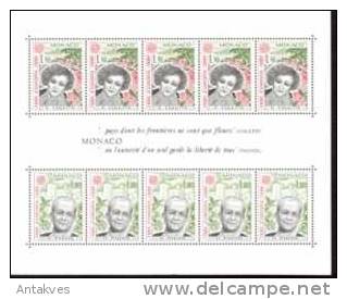 Monaco 1980 Europa CEPT Sheet Of 10 MNH - 1980