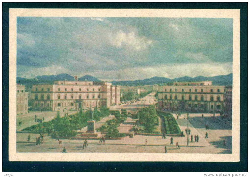 TIRANA - PLACE SKANDERBERG - Skanderbeg Square - Albania Albanie Albanien 78003 - Albanien