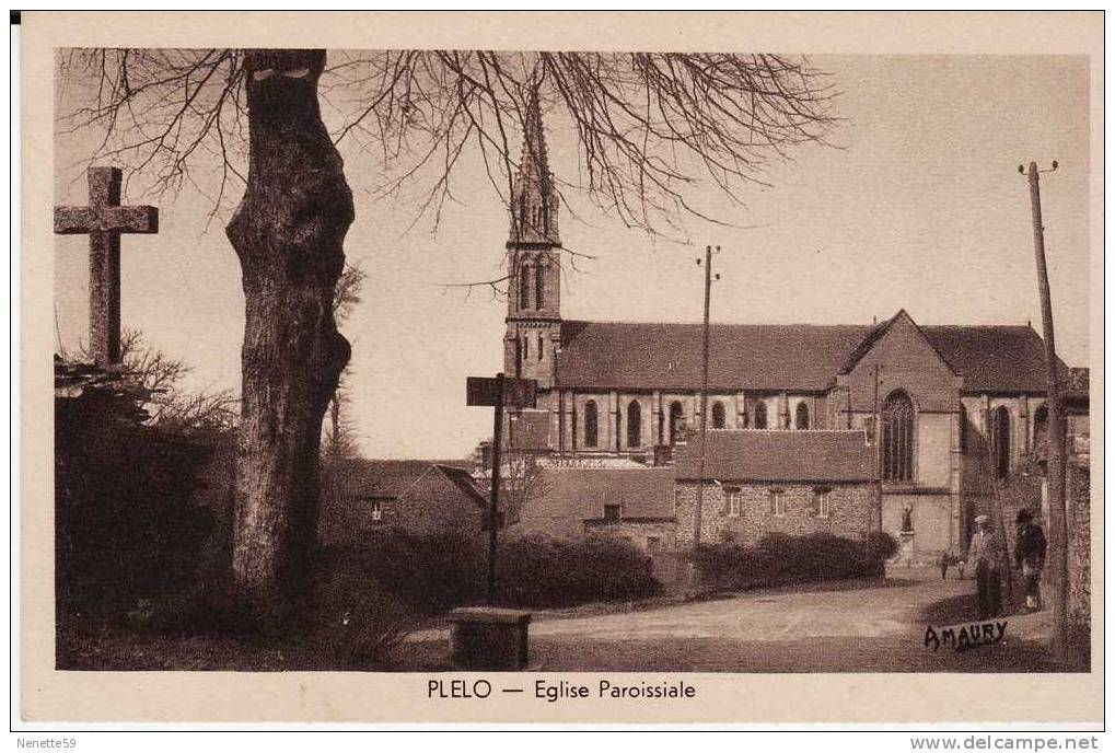 22 PLELO Eglise Paroissiale  N° 8909 - Autres & Non Classés