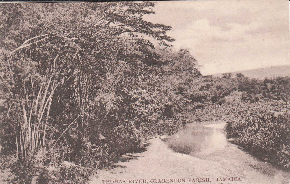 THOMAS RIVER CLARENDON PARISH JAMACIA (F3375) - Jamaica