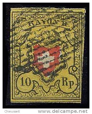 Suisse  Ob N° 15 - (L1)  Défectueux . Cote 120 Euros - 1843-1852 Correos Federales Y Cantonales