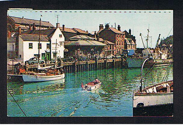 RB 573 - 1969 Postcard Harbour & Ship Inn Weymouth Dorset - Weymouth