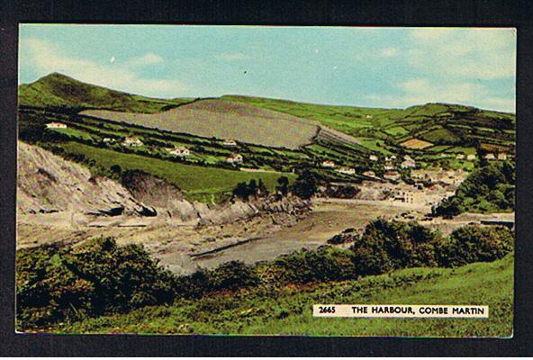 RB 573 - Postcard The Harbour Combe Martin Near Ilfracombe Devon - Ilfracombe