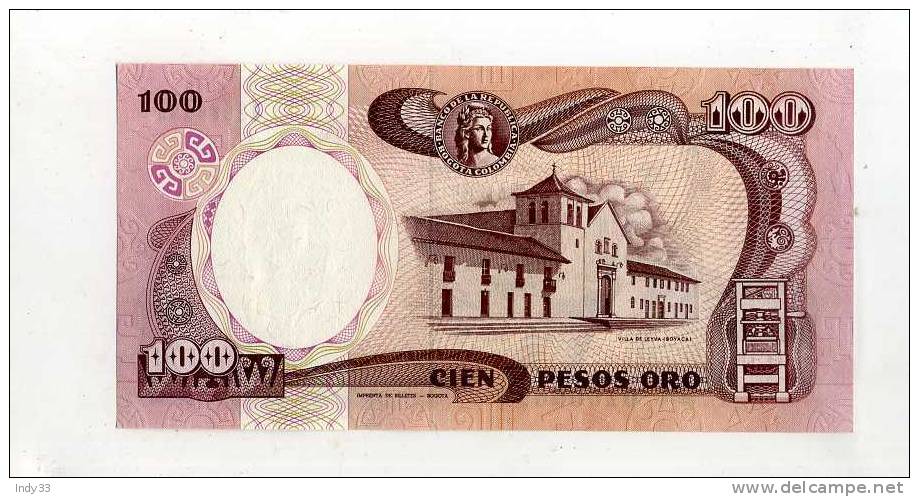 - COLOMBIE . 100 P. 1991 - Colombie