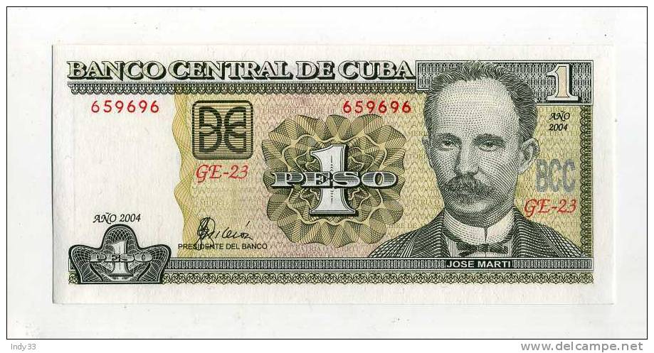 - CUBA . 1 P. 2004 - Kuba